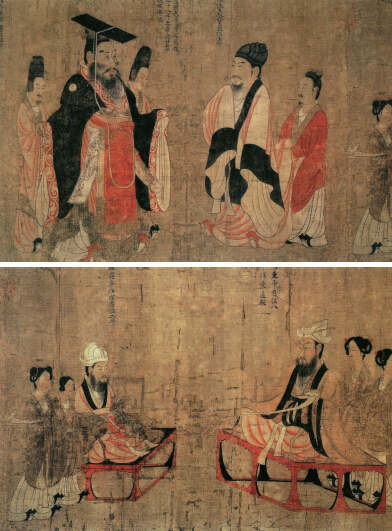 历代帝王图（部分）