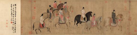 虢国夫人游春图