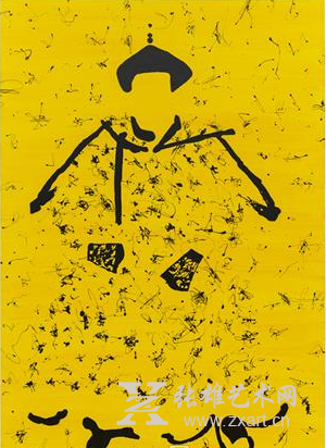 中国皇帝-5 布面油画、綜合材料 200×135cm 2015 王怀庆 中国皇帝-5 布面油画、綜合材料 200×135cm 2015 王怀庆